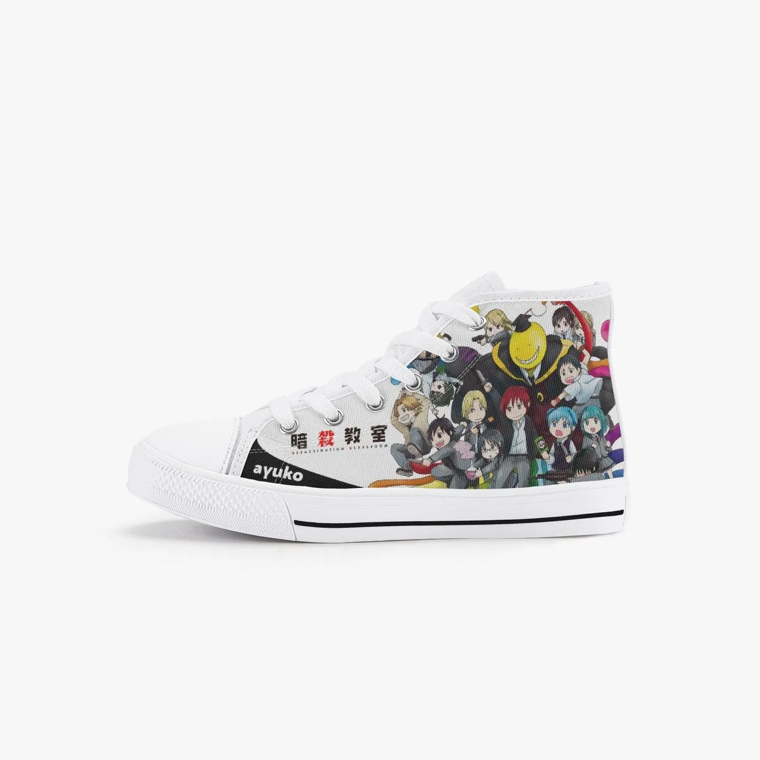 Assassination Classroom Kids A-Star High Anime Shoes