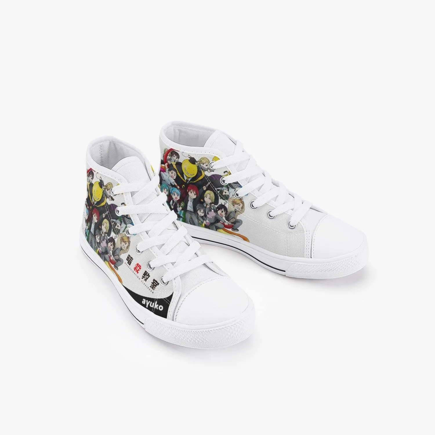 Assassination Classroom Kids A-Star High Anime Shoes