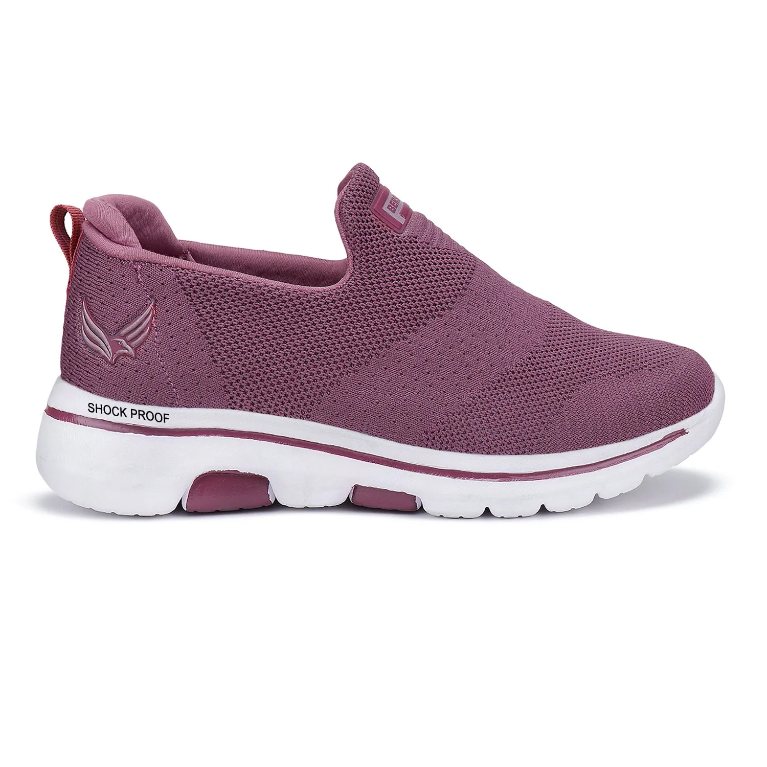 Bersache Lightweight Sports Running Shoes For Women Purple-7058