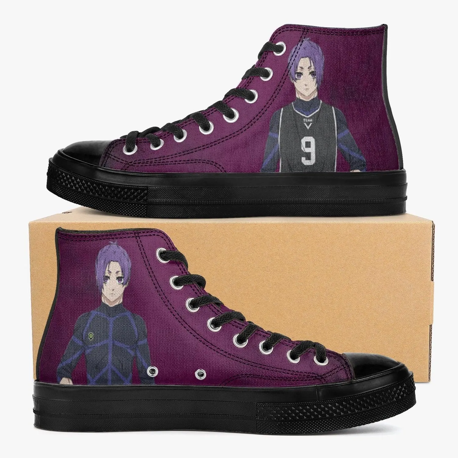 Blue Lock Reo Mikage A-Star High Anime Shoes