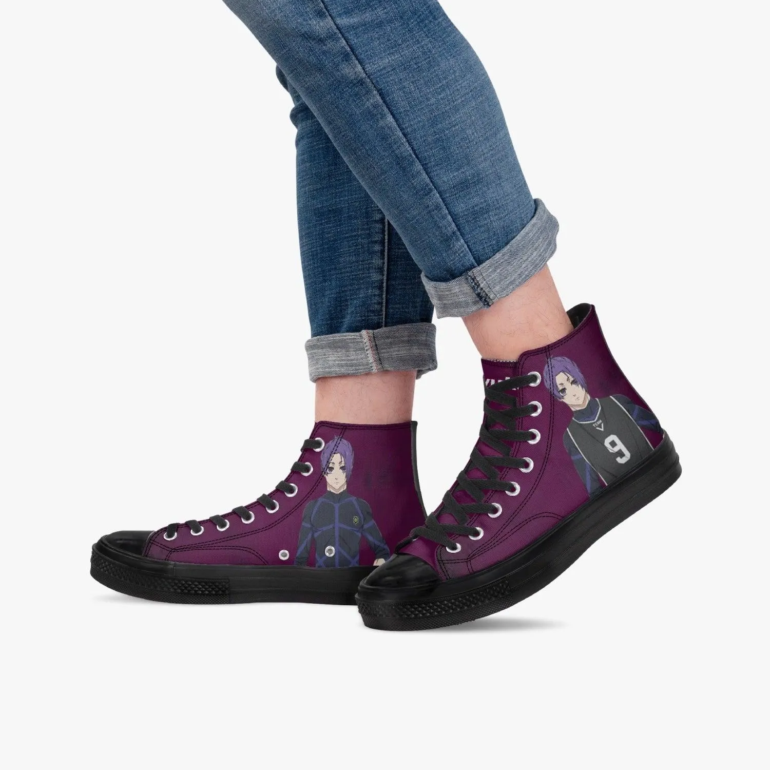 Blue Lock Reo Mikage A-Star High Anime Shoes