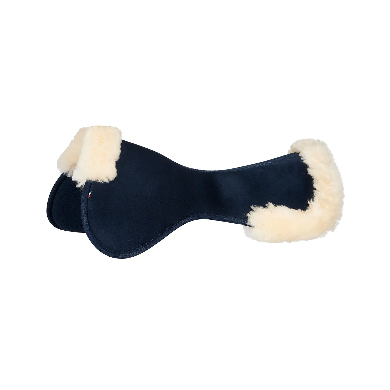 Close Contact Memory Foam Half Pad with Sheepskin