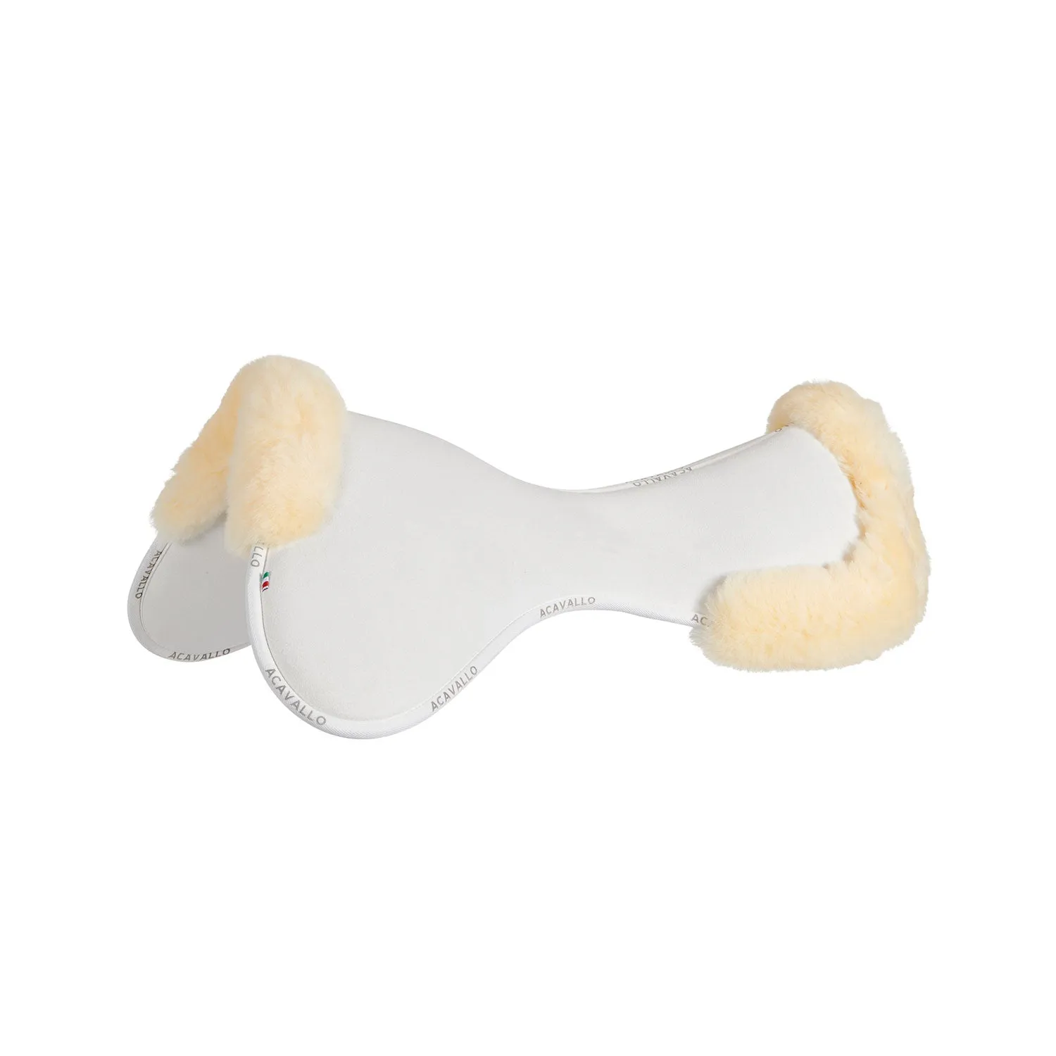 Close Contact Memory Foam Half Pad with Sheepskin