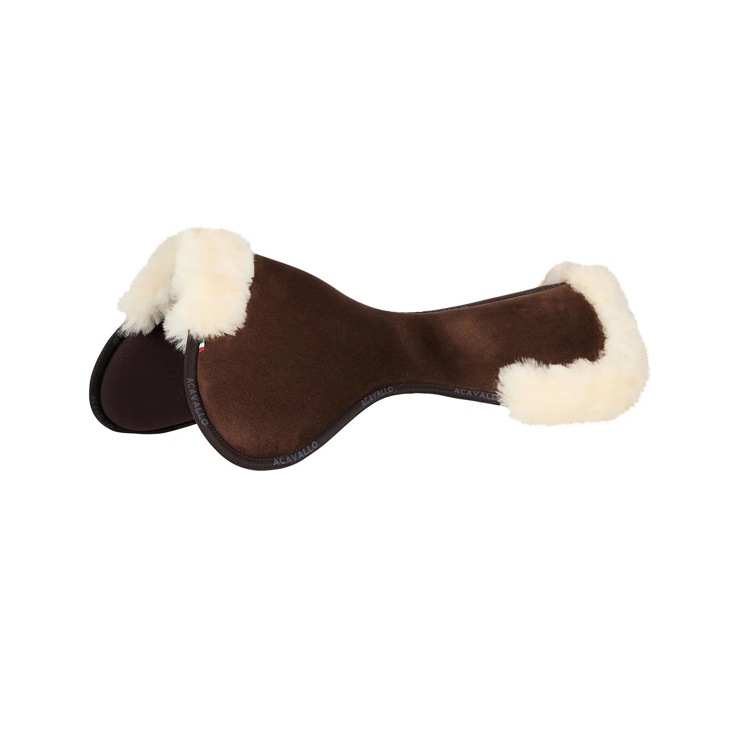 Close Contact Memory Foam Half Pad with Sheepskin