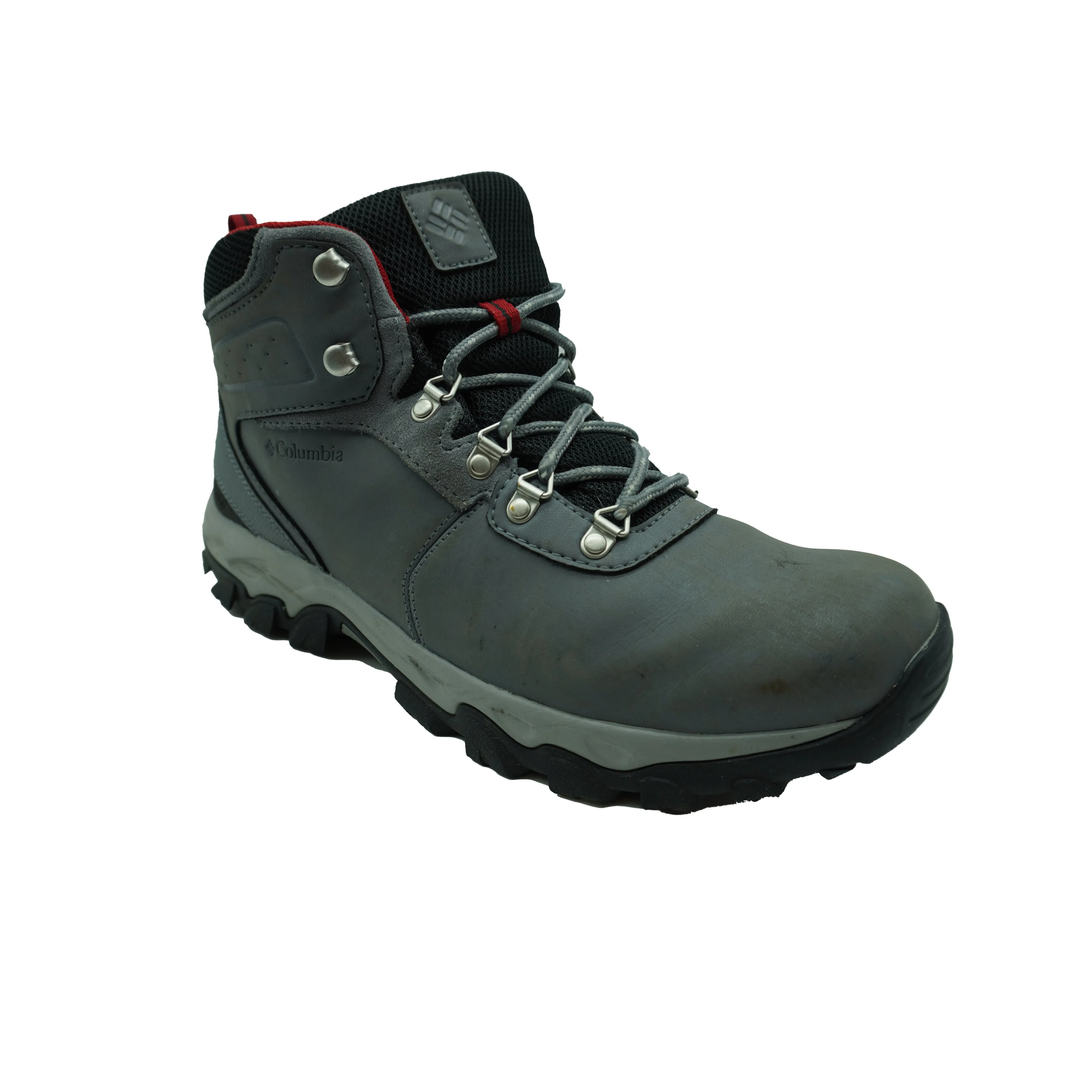 Columbia Men's Newton Ridge Plus II Waterproof Hiking Boots Gray Size 11 Wide