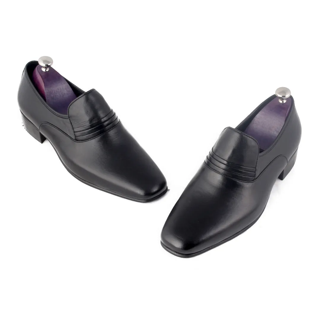 Formal shoes / 100% genuine leather -black -8148