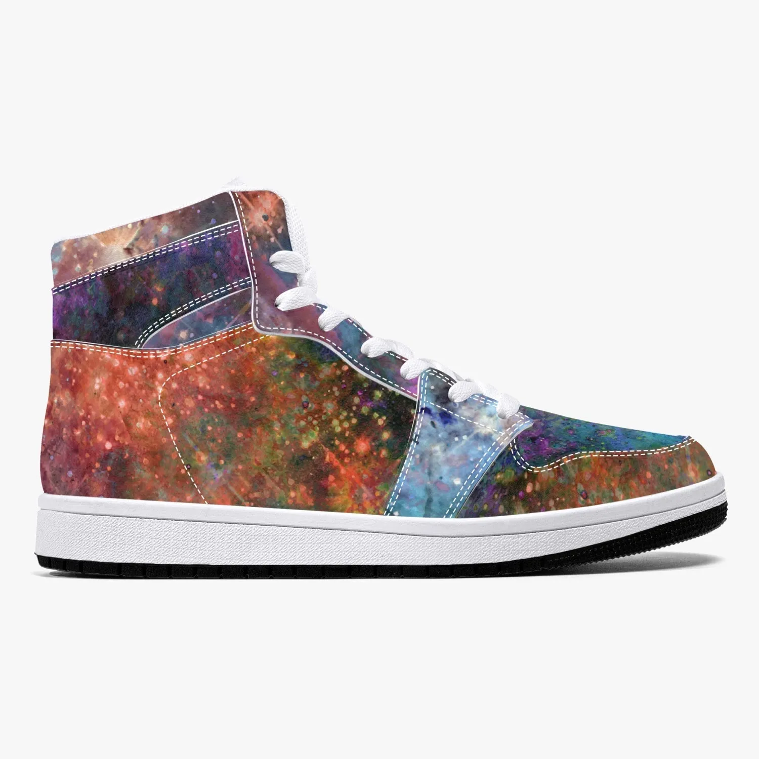 Fortuna Psychedelic Split-Style High-Top Sneakers