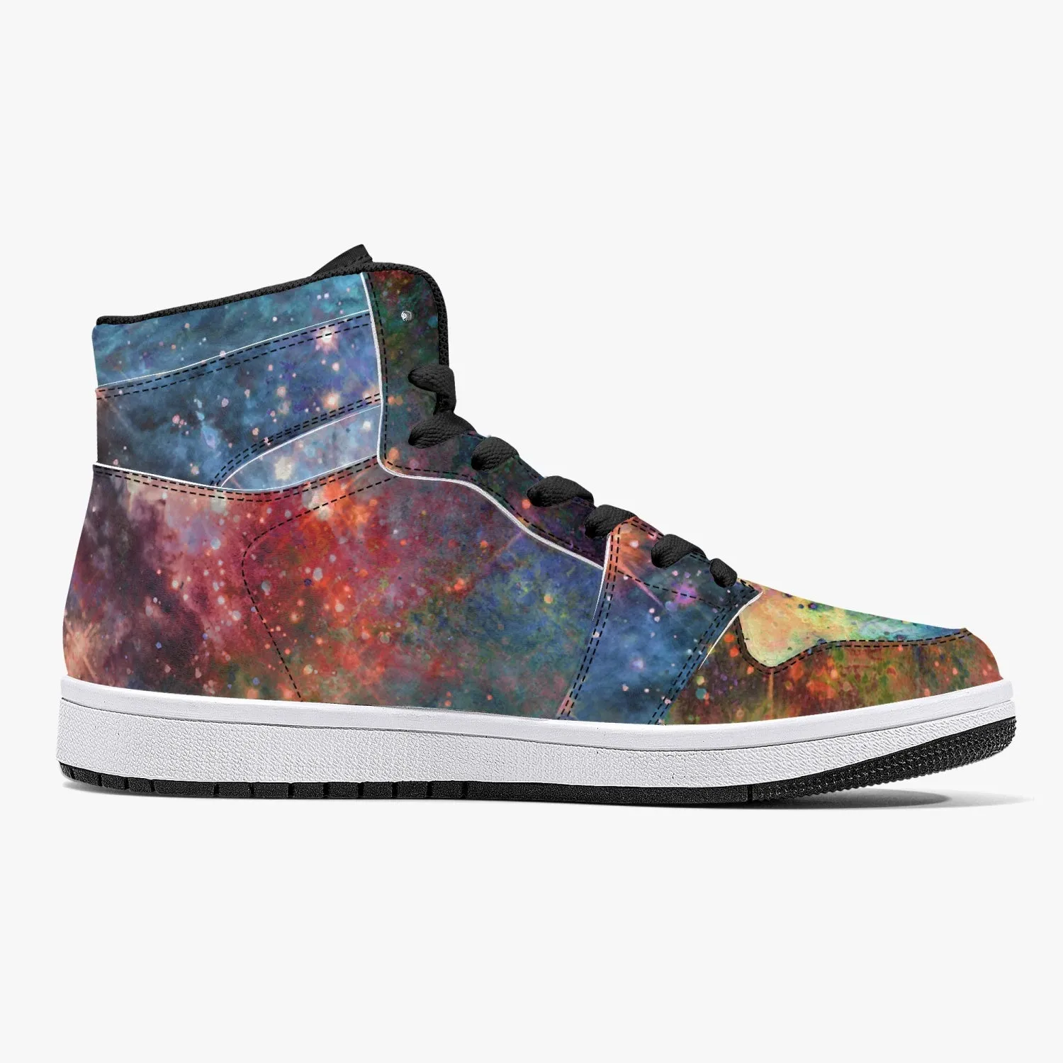 Fortuna Psychedelic Split-Style High-Top Sneakers
