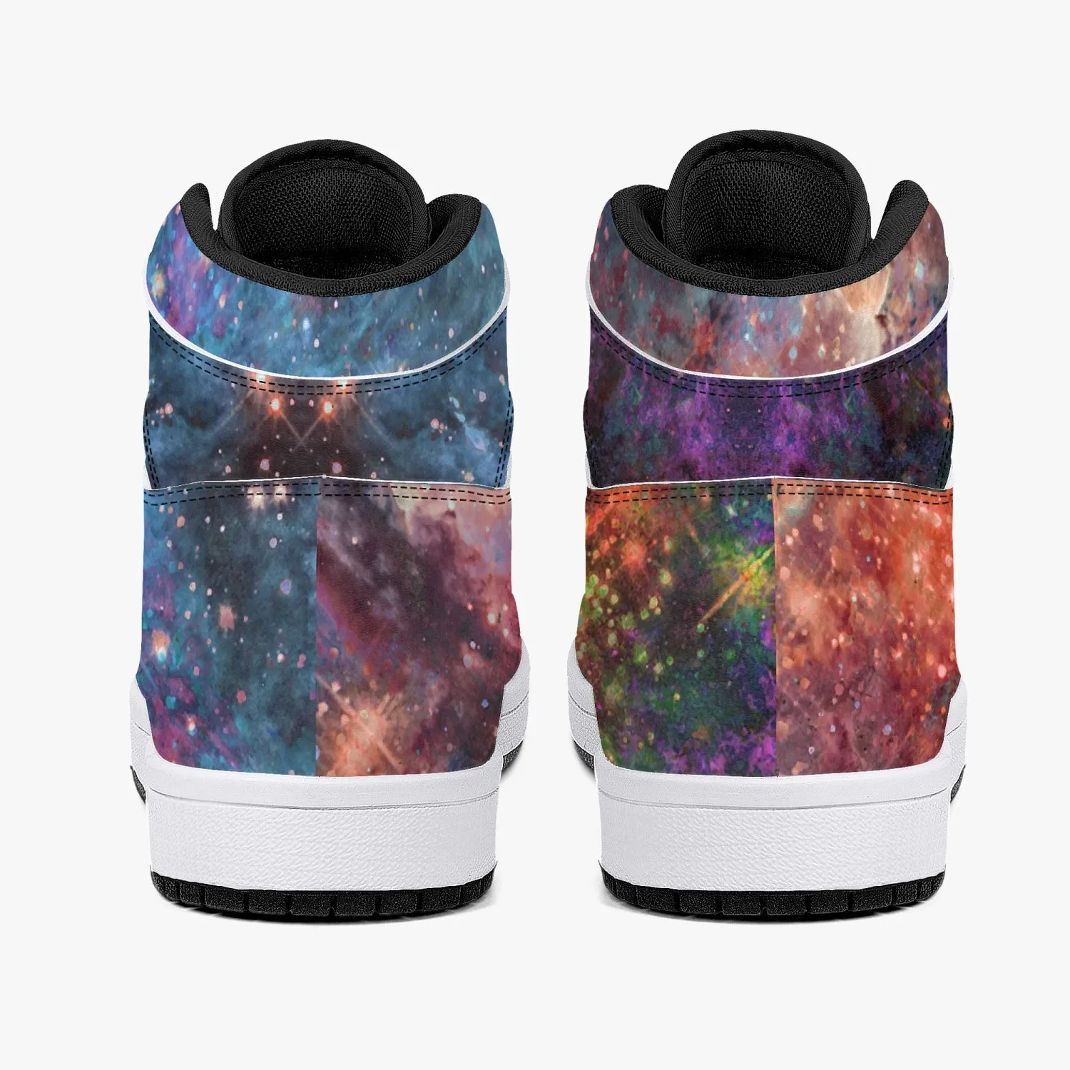 Fortuna Psychedelic Split-Style High-Top Sneakers