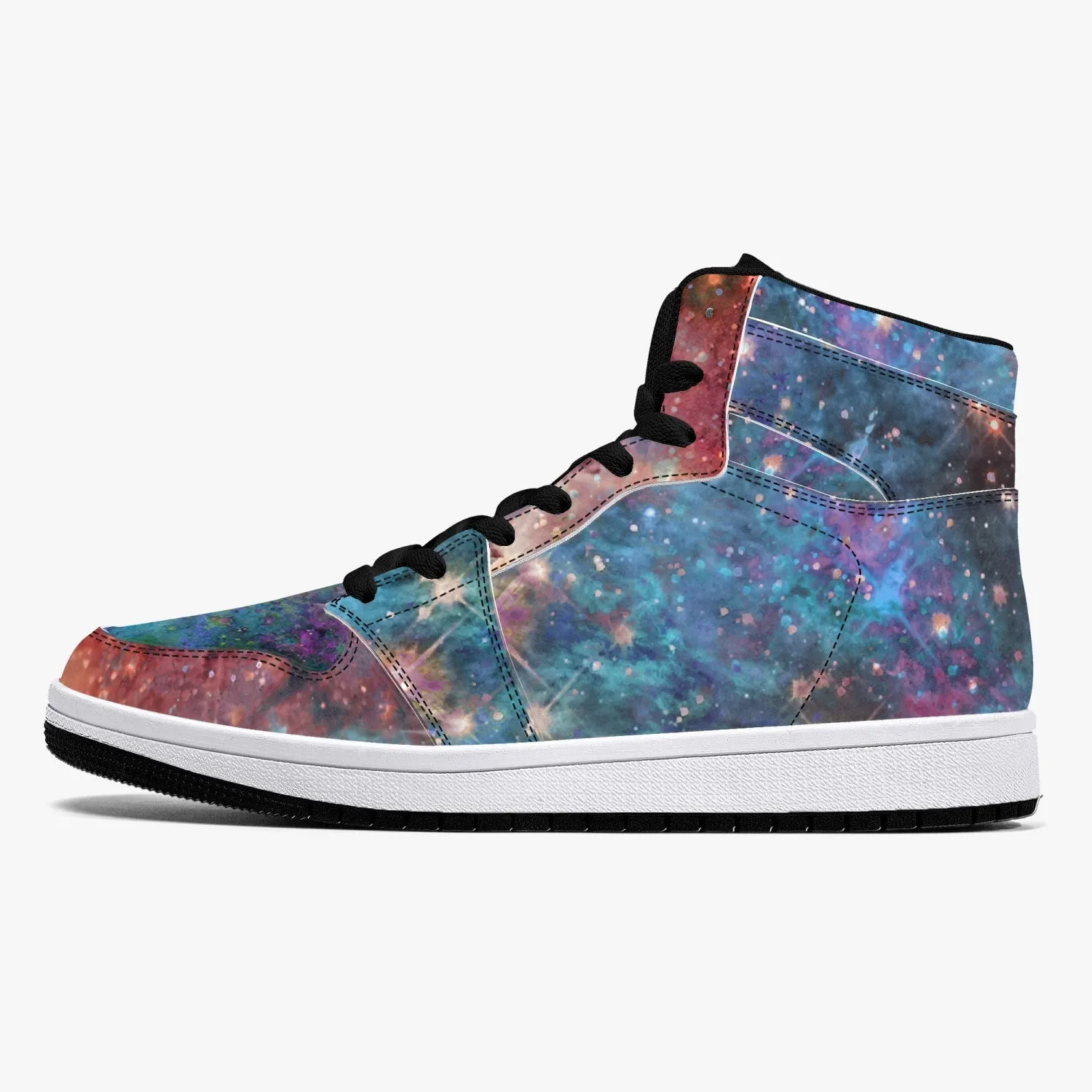 Fortuna Psychedelic Split-Style High-Top Sneakers