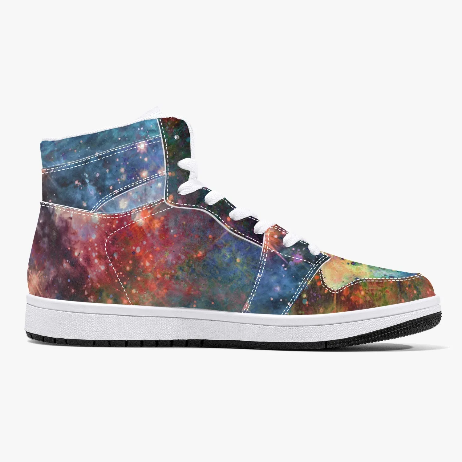Fortuna Psychedelic Split-Style High-Top Sneakers