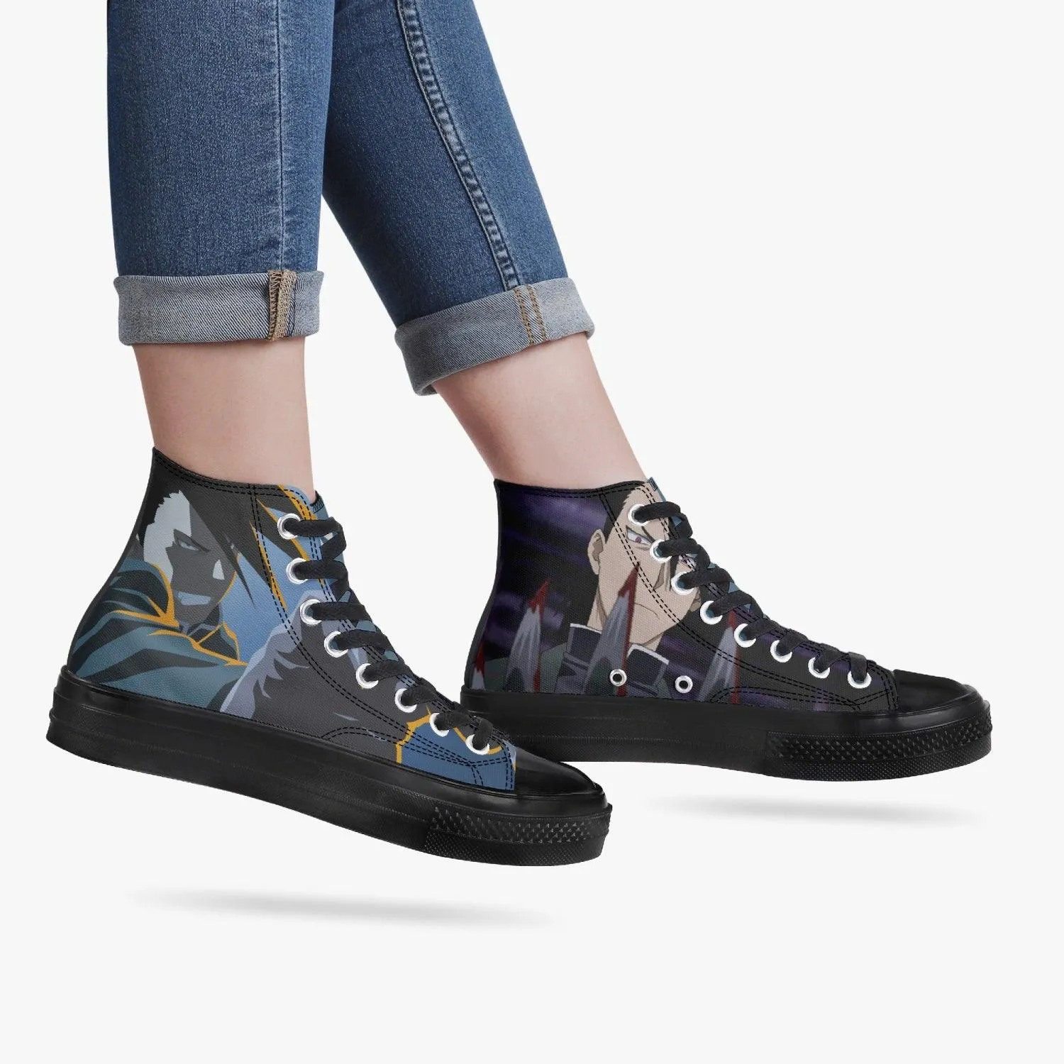 Fullmetal Alchemist Greed/Ling A-Star High Anime Shoes