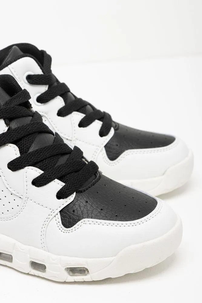 High Top Light Up Sneaker White