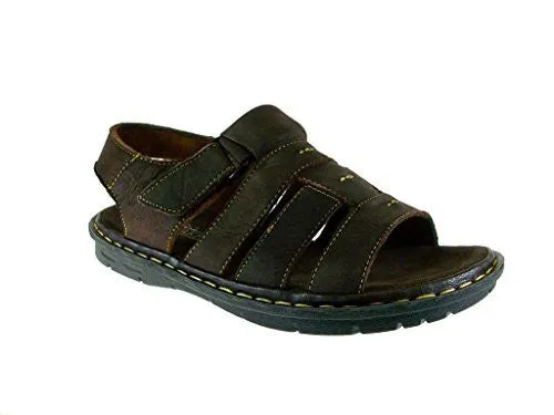 J's Awake Men's Diego-05 Open Toe Fisherman Sandals