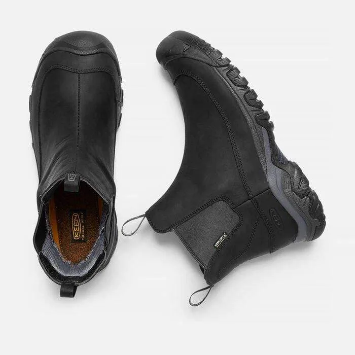 Keen Men's Anchorage III Waterproof Boots- Black/ Raven