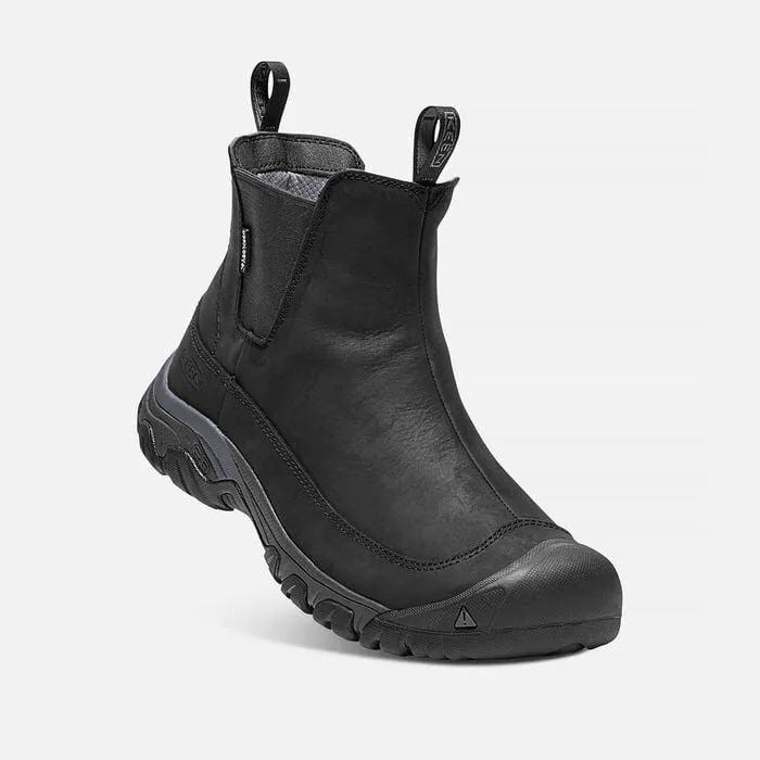 Keen Men's Anchorage III Waterproof Boots- Black/ Raven
