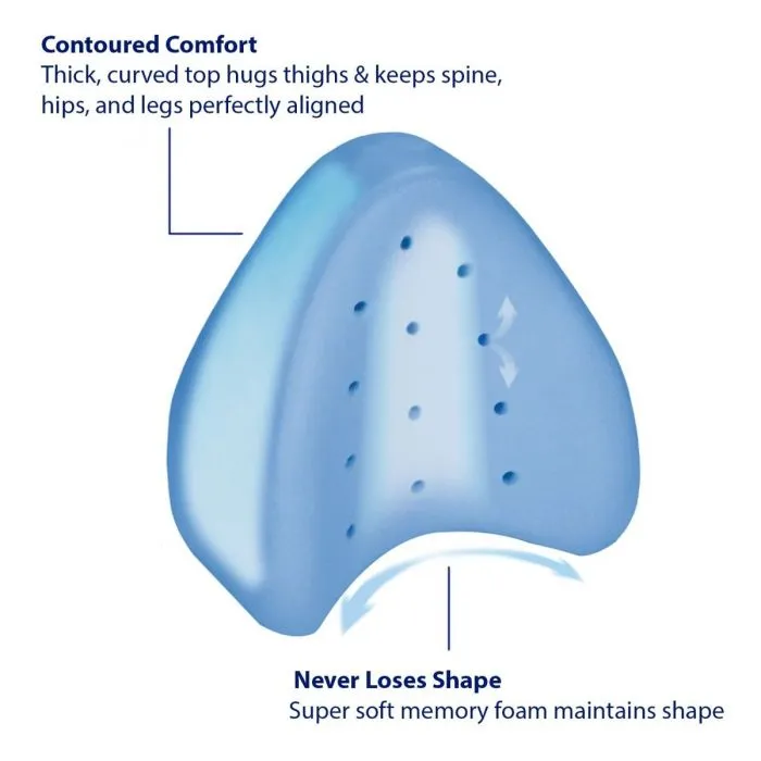 Knee Leg Support Pillow Memory Foam