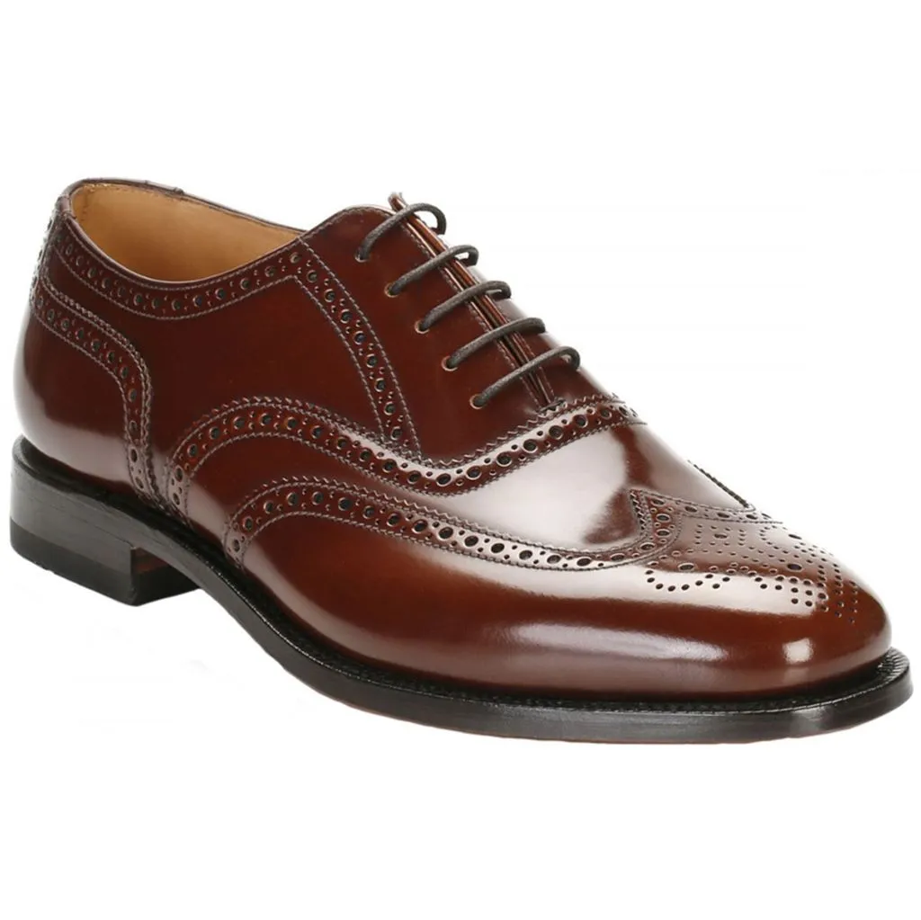 Loake 202 Polished Leather Men's Brogue Shoes