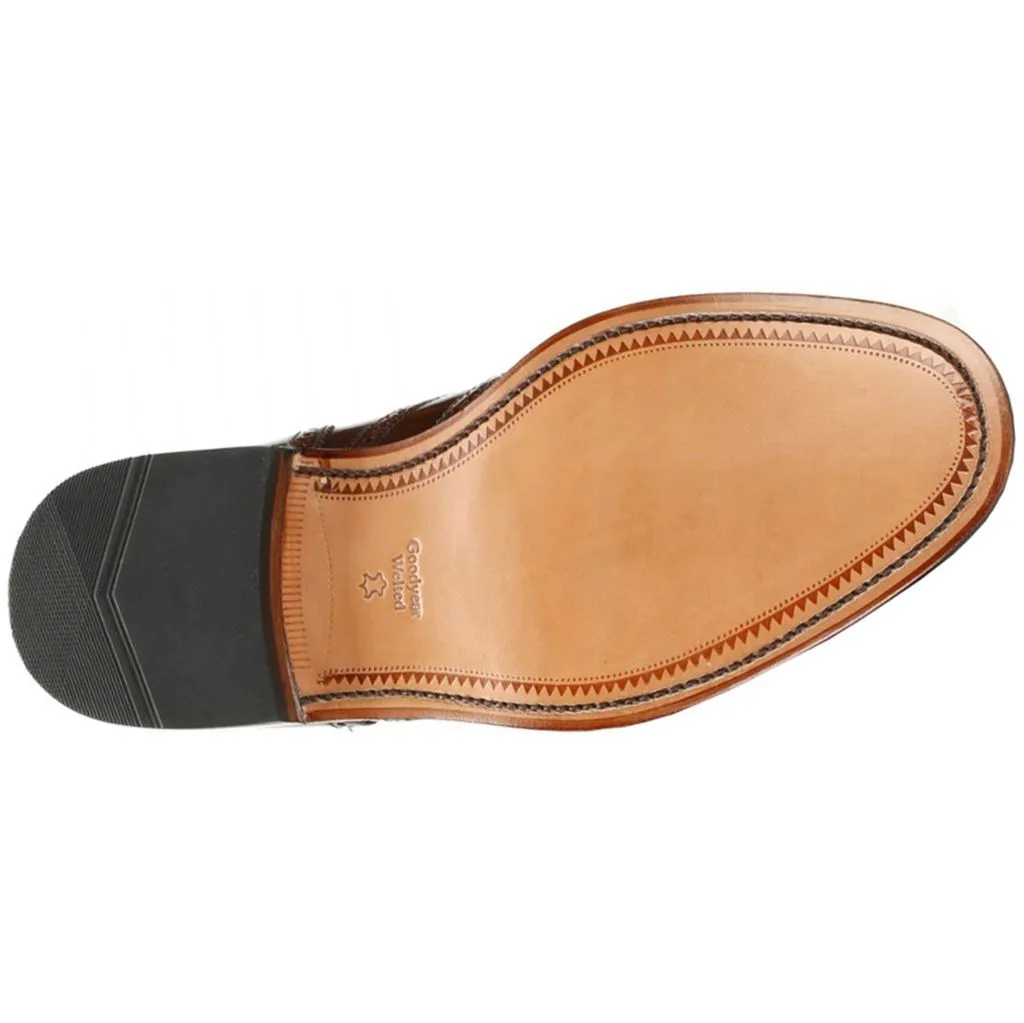 Loake 202 Polished Leather Men's Brogue Shoes