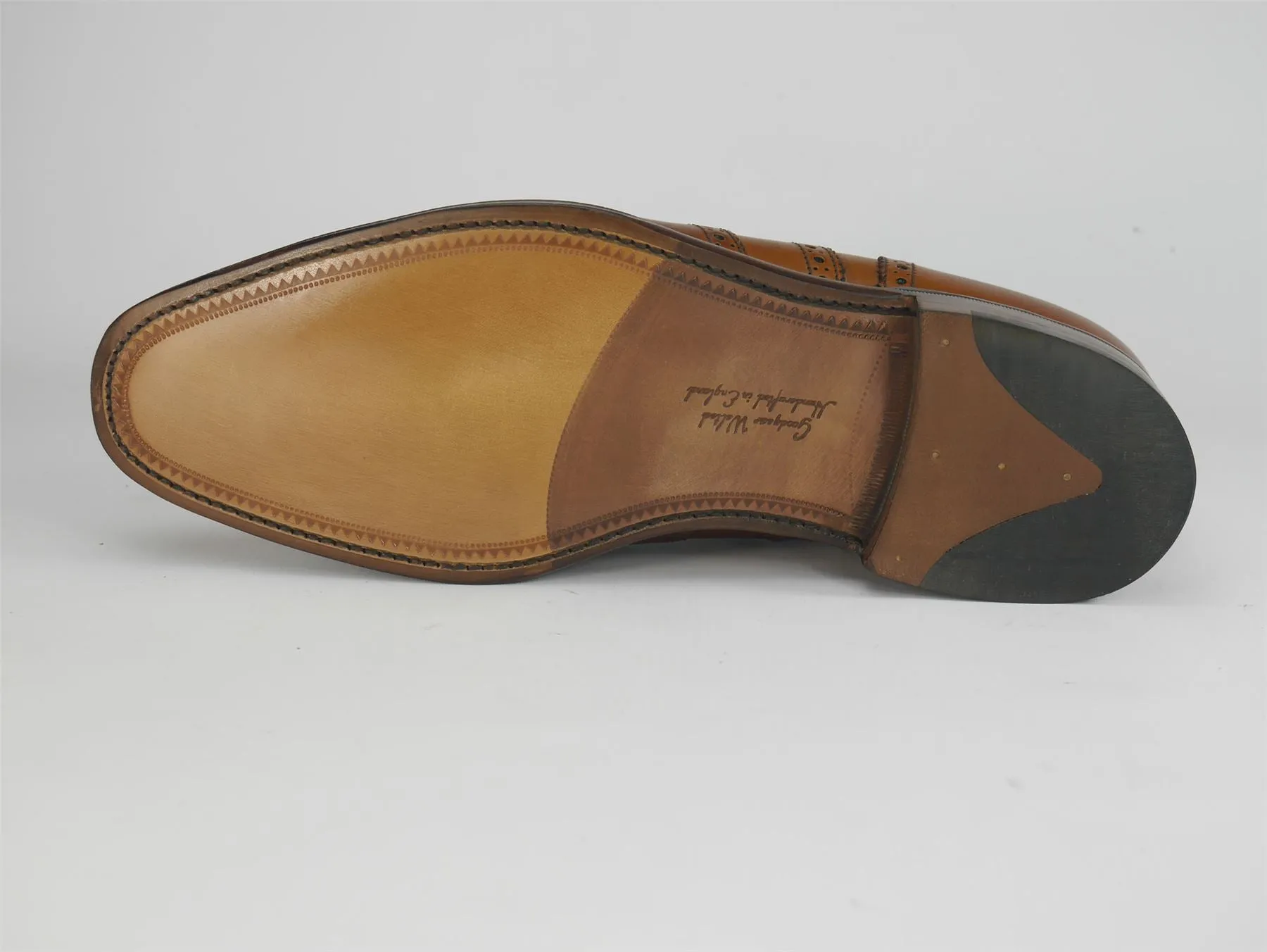 Loakes Buckingham Goodyear Welted Leather Soles Mens Brogue Lace Shoes
