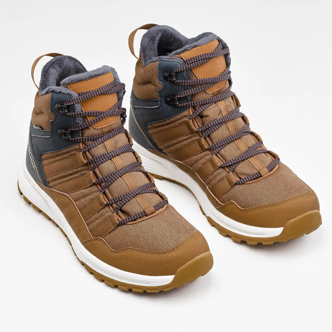 Men’s Warm and Waterproof Hiking Boots - SH100 X-WARM