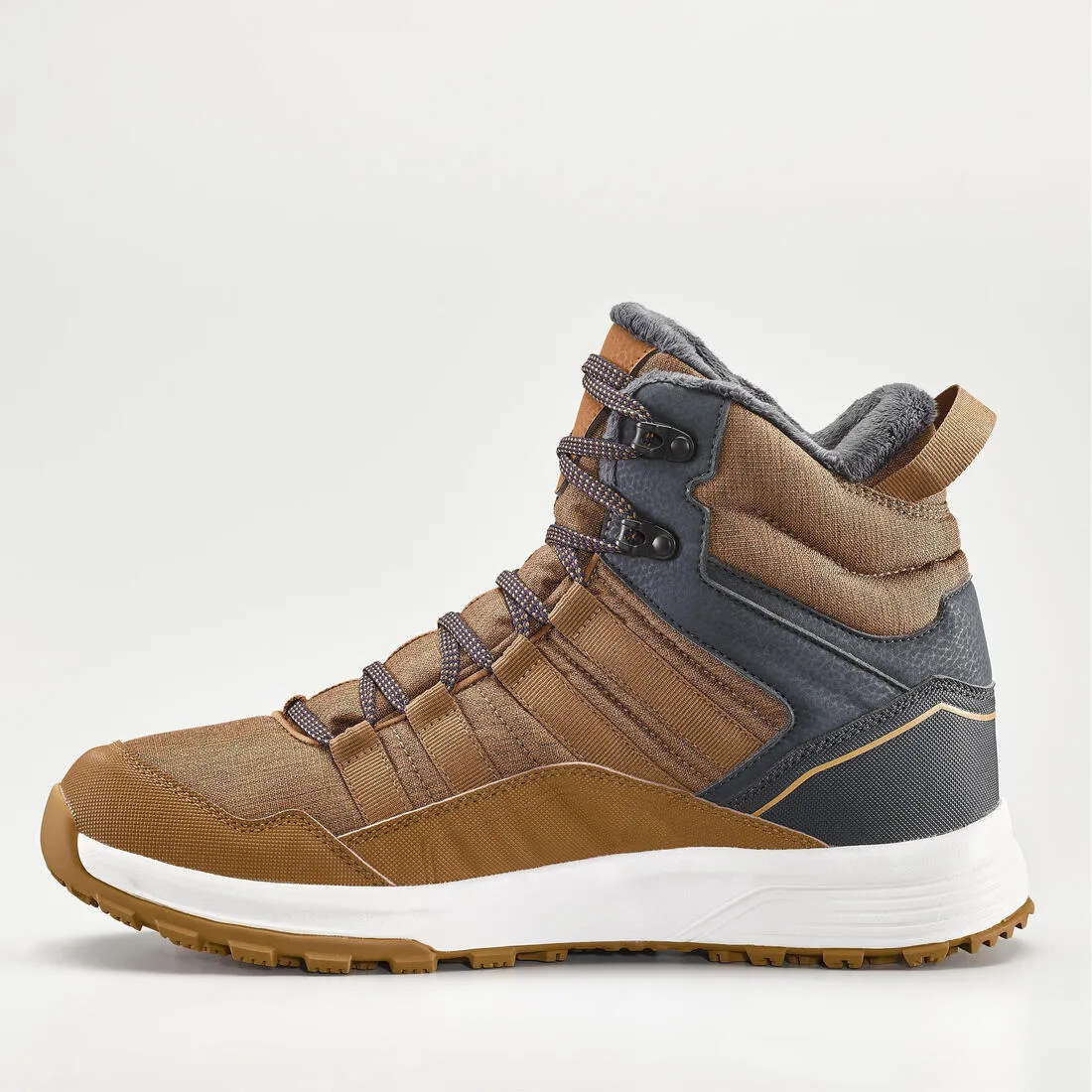 Men’s Warm and Waterproof Hiking Boots - SH100 X-WARM
