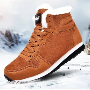 Men's Warm Fleece Lined Lace Up Winter Boots with Non Slip Sole | Perfect for Outdoor Activities