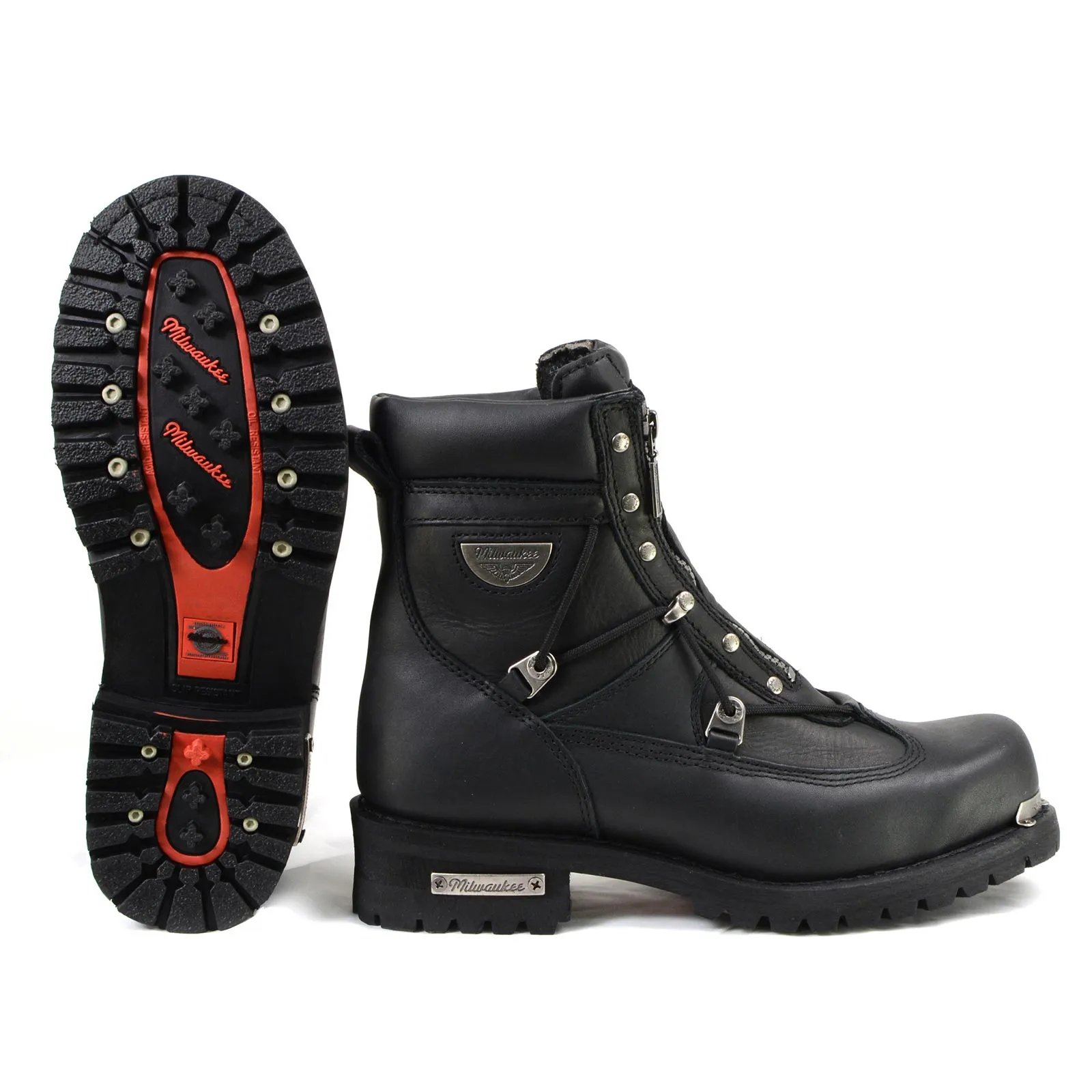 Milwaukee Motorcycle Clothing Company MB440 Men's Black Throttle