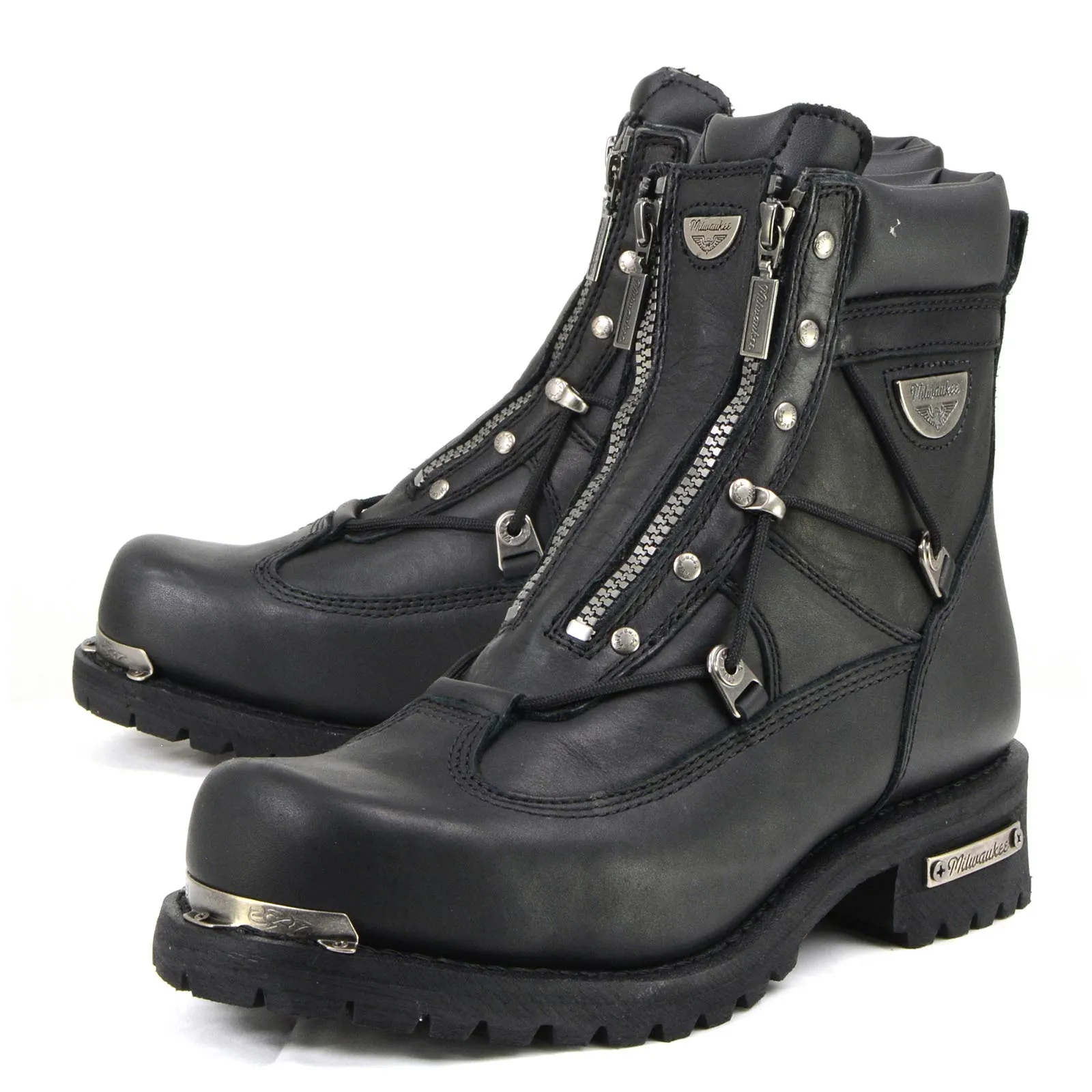 Milwaukee Motorcycle Clothing Company MB440 Men's Black Throttle