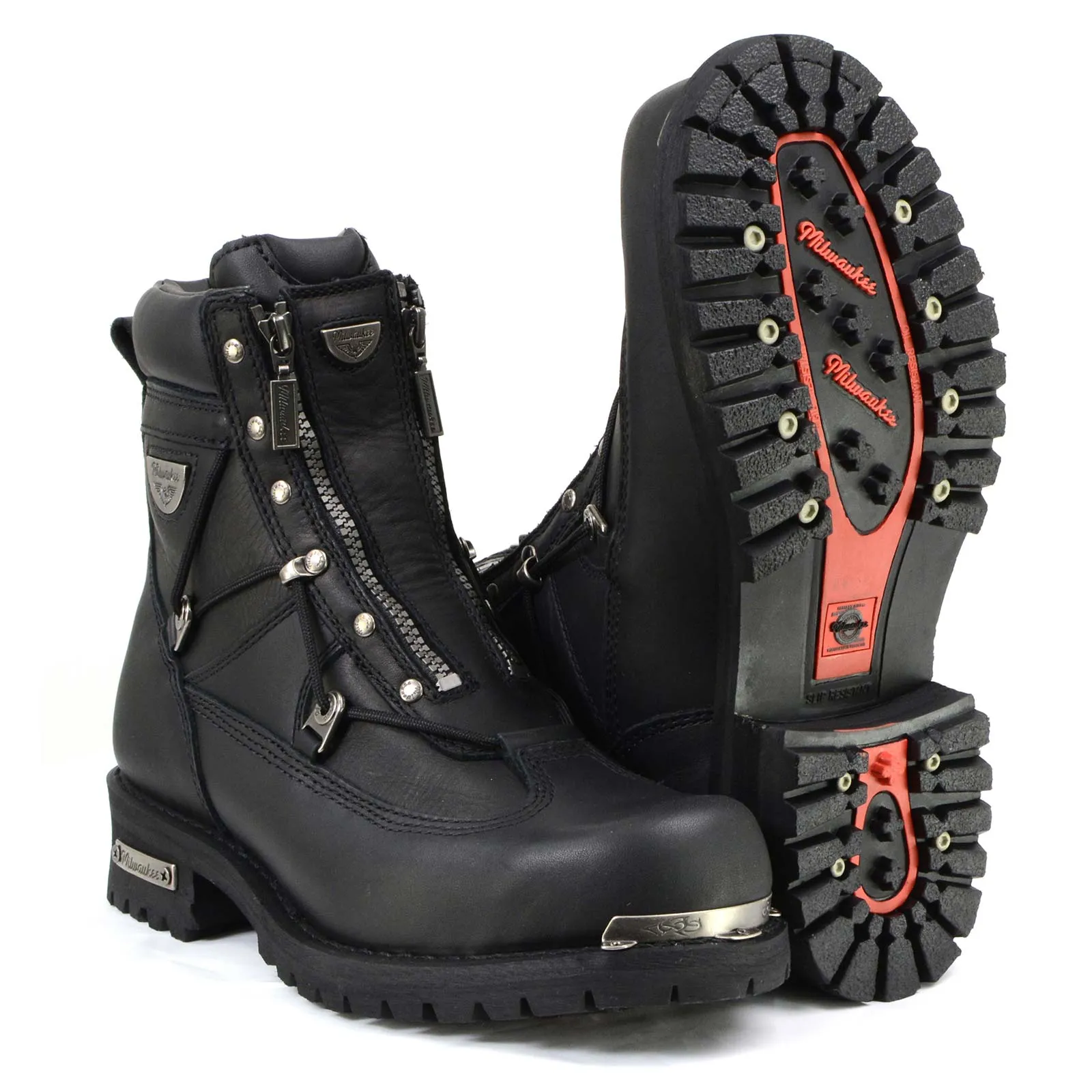 Milwaukee Motorcycle Clothing Company MB440 Men's Black Throttle