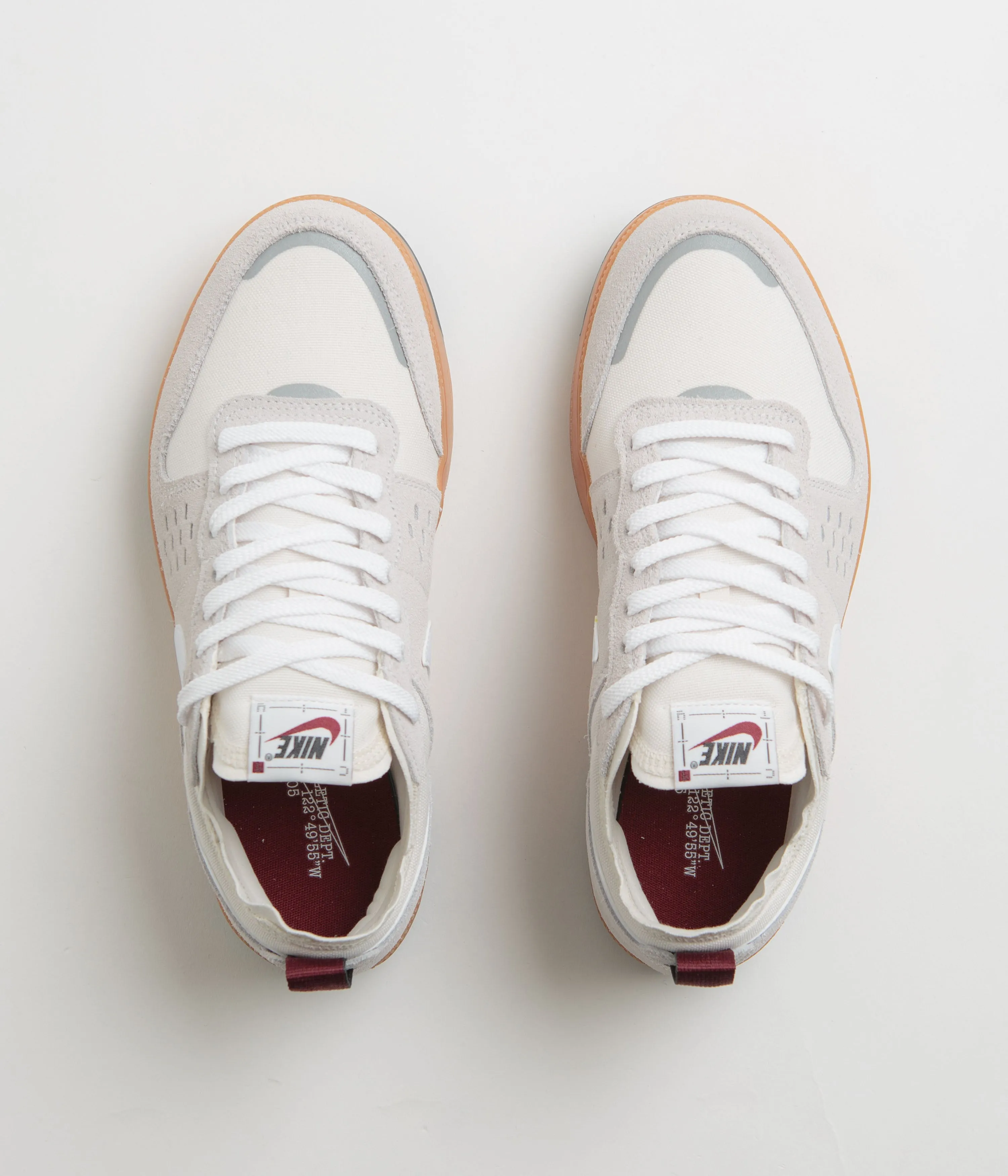 Nike C1TY Shoes - Vast Grey / White - Phantom - Gum Med Brown