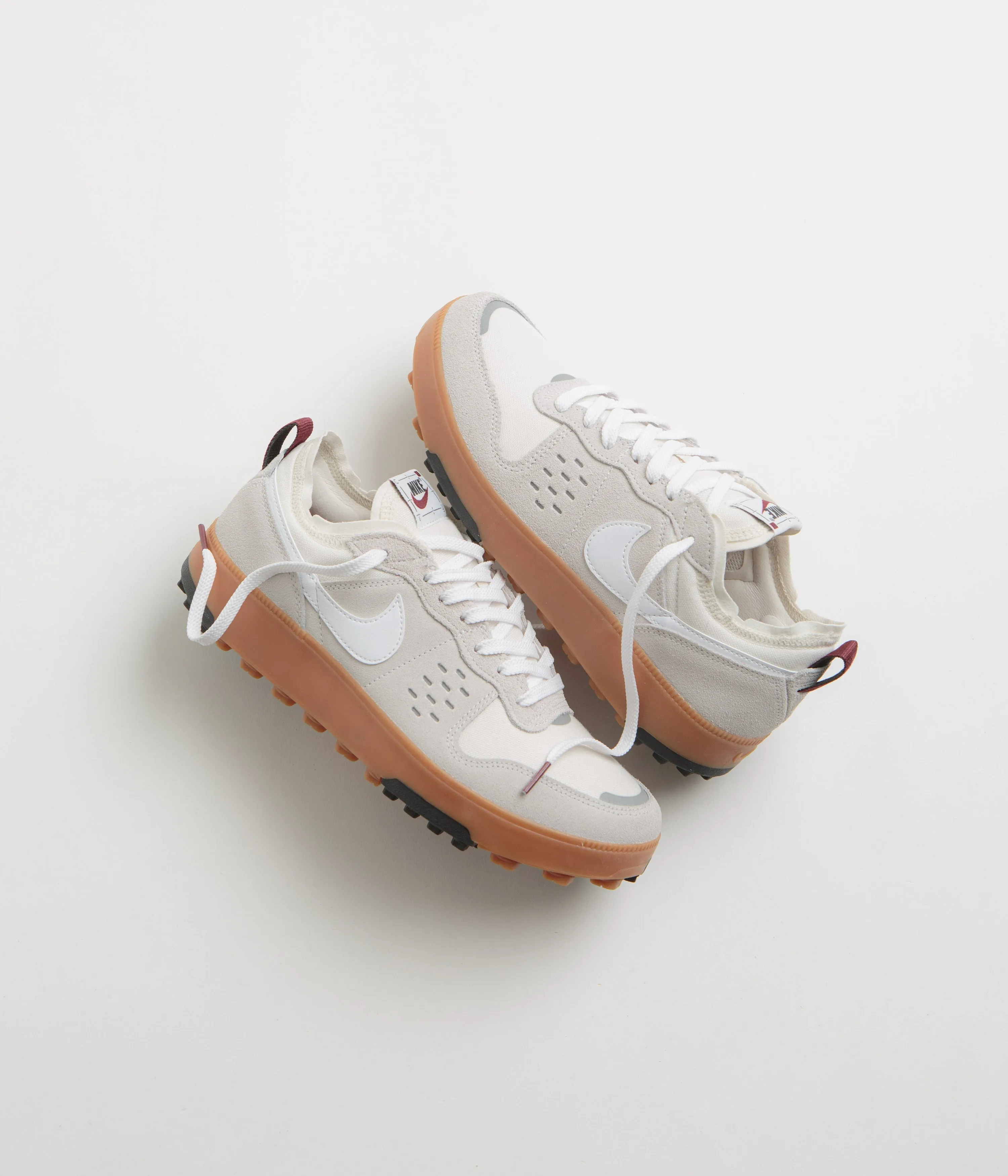 Nike C1TY Shoes - Vast Grey / White - Phantom - Gum Med Brown