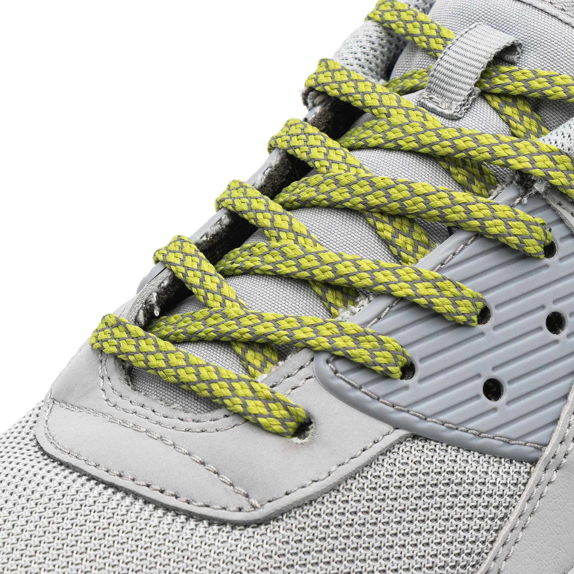 Olive - Reflective Flat Laces 1.0