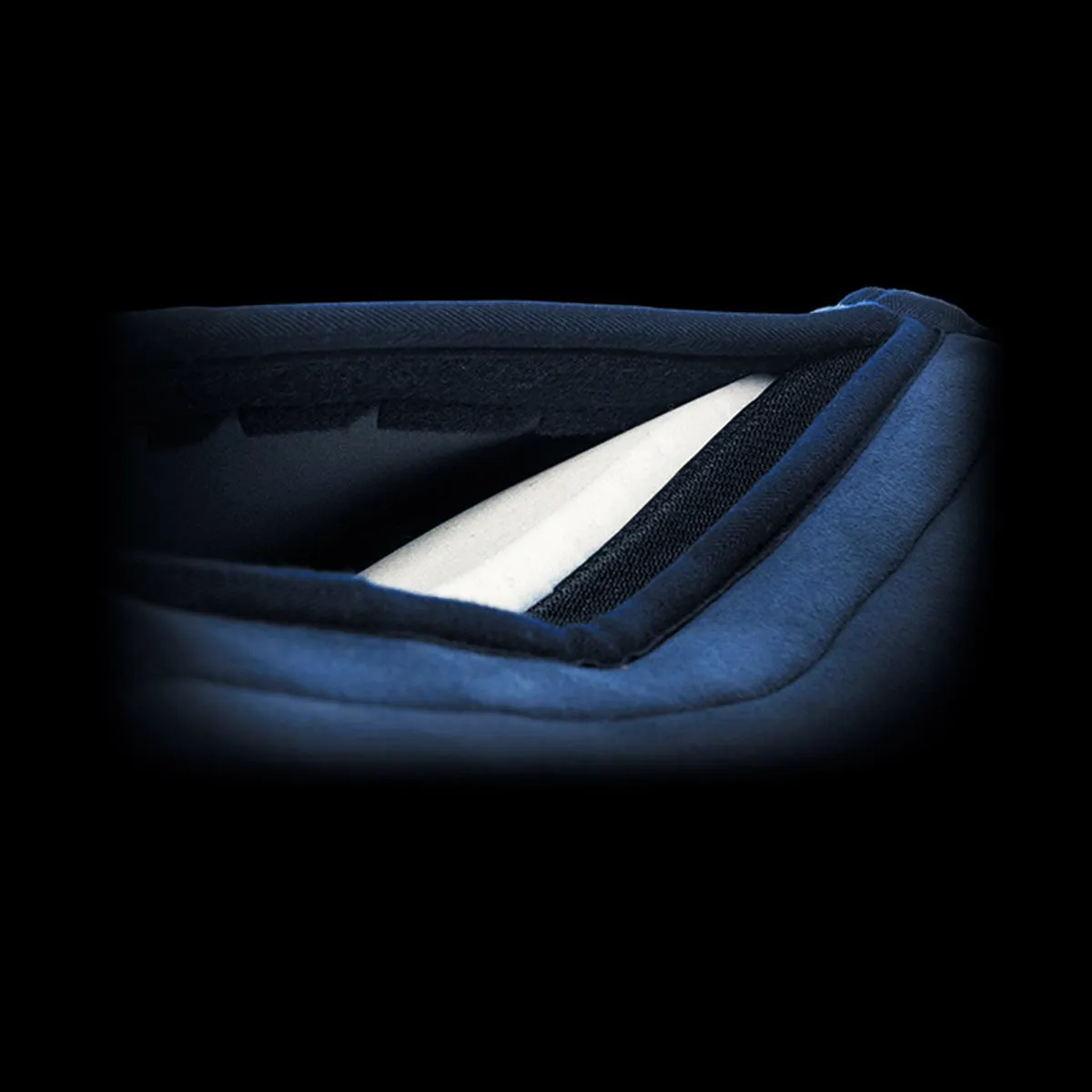 Pocket Gel & Memory Foam Half Pad with Risers