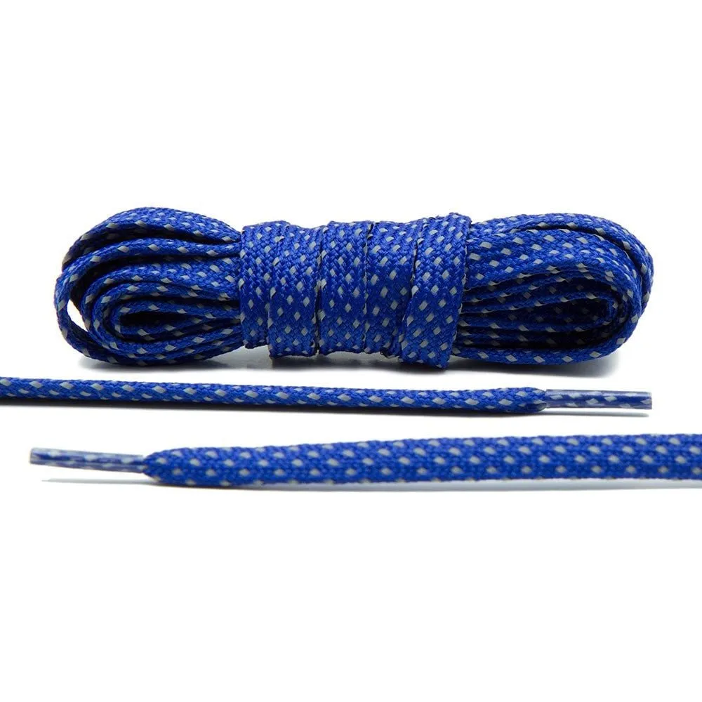 Sapphire - Reflective Flat Laces 2.0