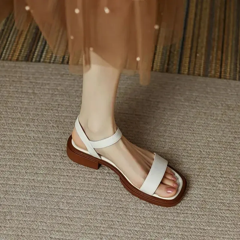 SCARLETT |  Open Toe Slingback Sandals
