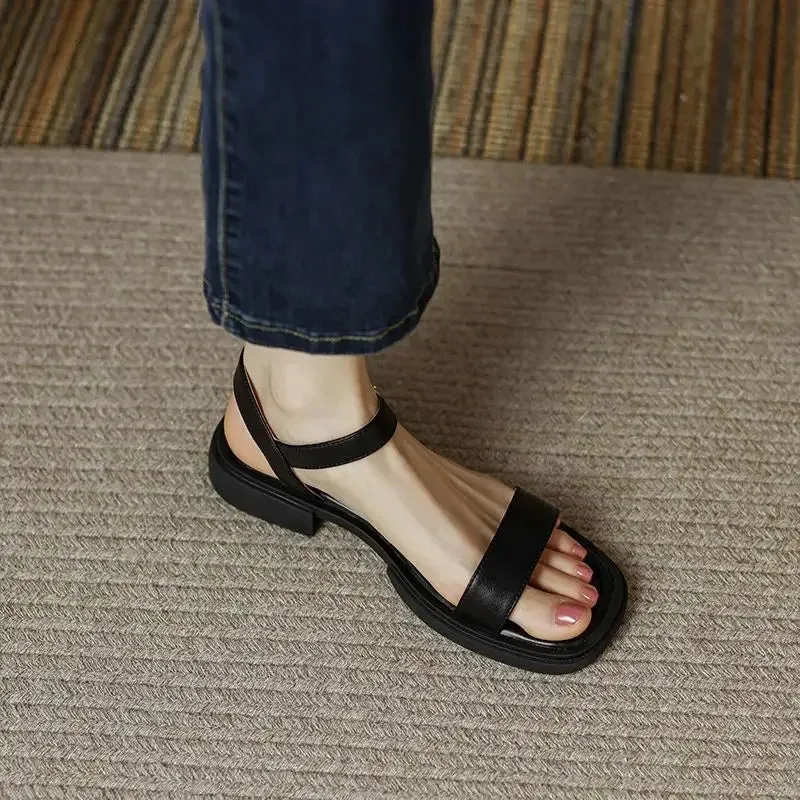 SCARLETT |  Open Toe Slingback Sandals