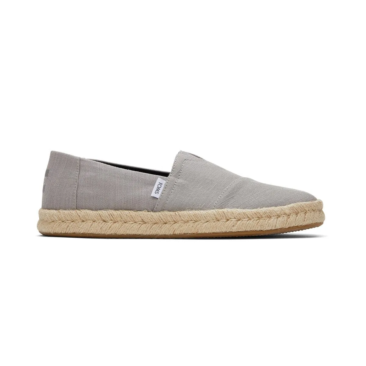TOMS Espadrille Alpargata Rope 2.0 Men - Drizzle Grey Recycled Cotton Canvas
