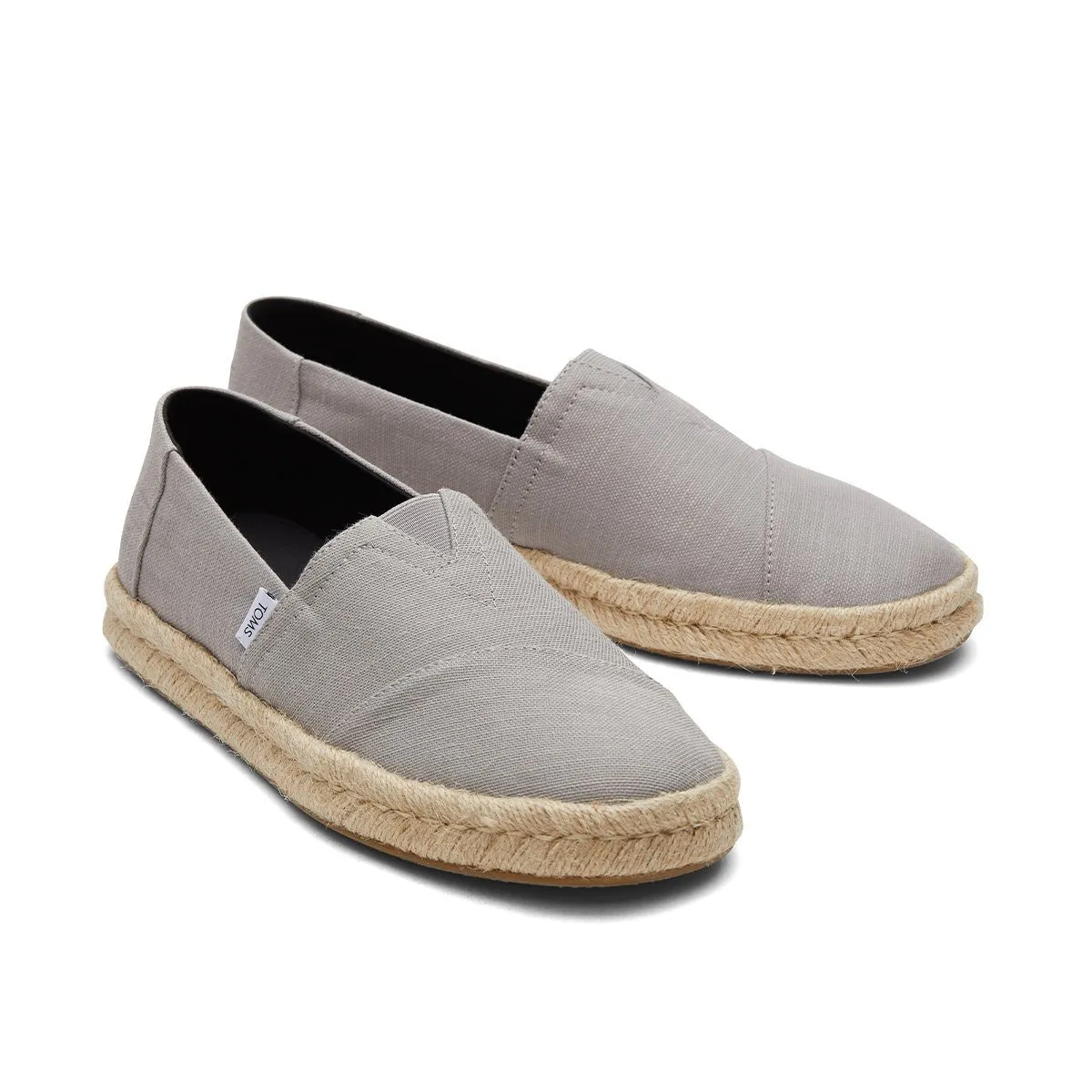 TOMS Espadrille Alpargata Rope 2.0 Men - Drizzle Grey Recycled Cotton Canvas