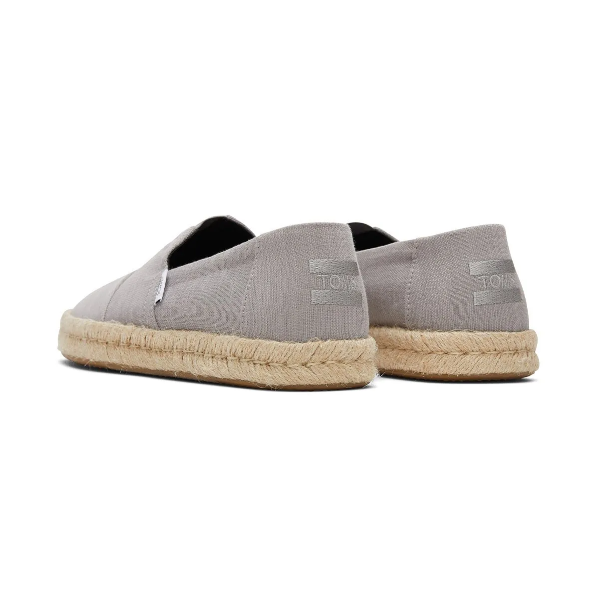 TOMS Espadrille Alpargata Rope 2.0 Men - Drizzle Grey Recycled Cotton Canvas