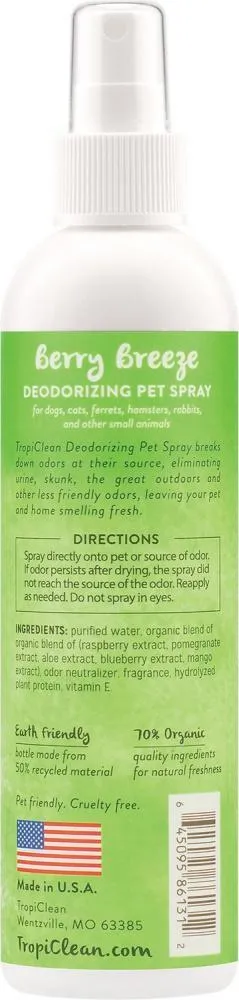 Tropiclean Berry Breeze Pet Spray