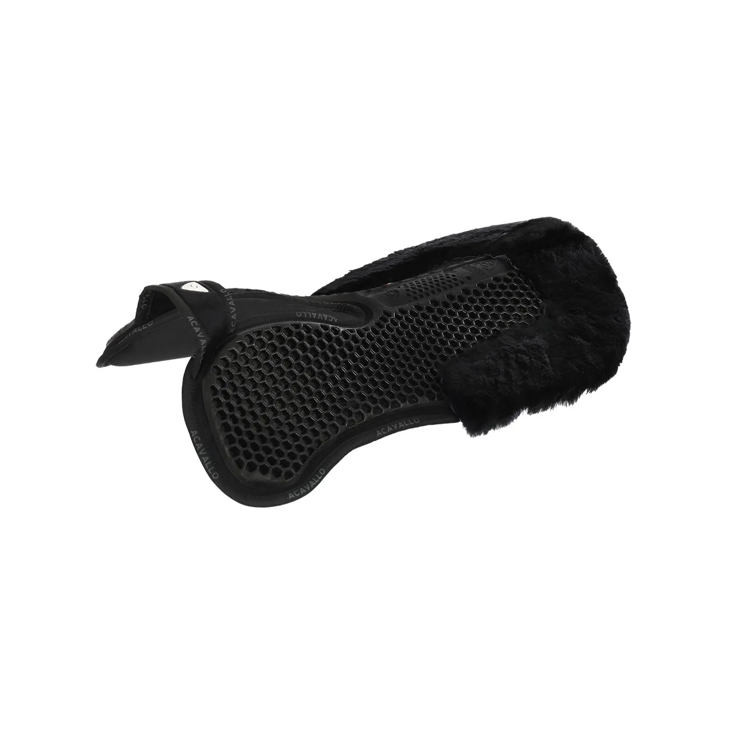 Withers Free Hexagonal Soft Gel Pad with Memory Foam & Rear Sheepskin Edge