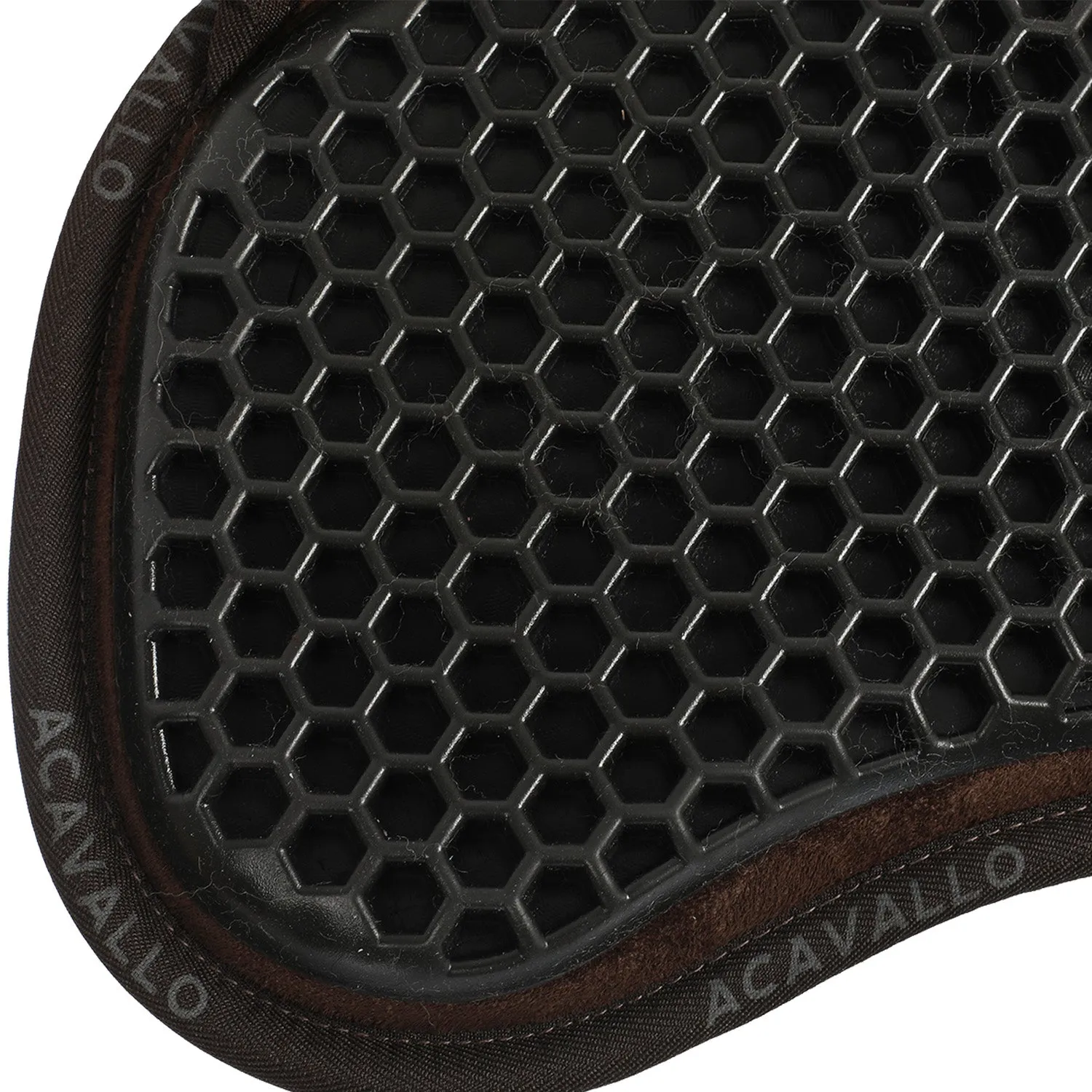 Withers Free Hexagonal Soft Gel Pad with Memory Foam & Rear Sheepskin Edge