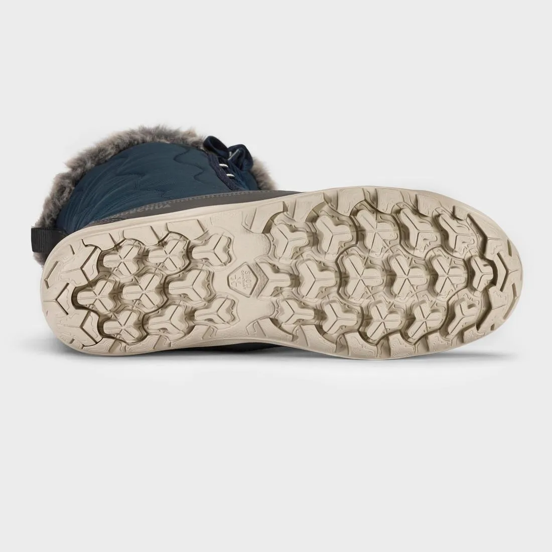 Women's High Snow Boots Laced Waterproof - SH500 X-Warm